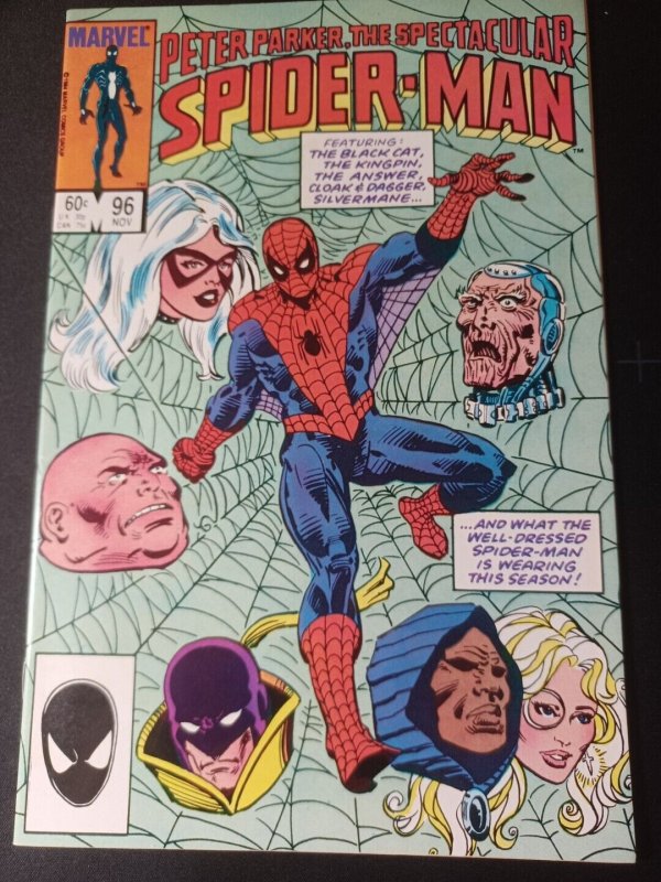 Spectacular Spider-Man #96 NM Classic cover Marvel Comics C118A