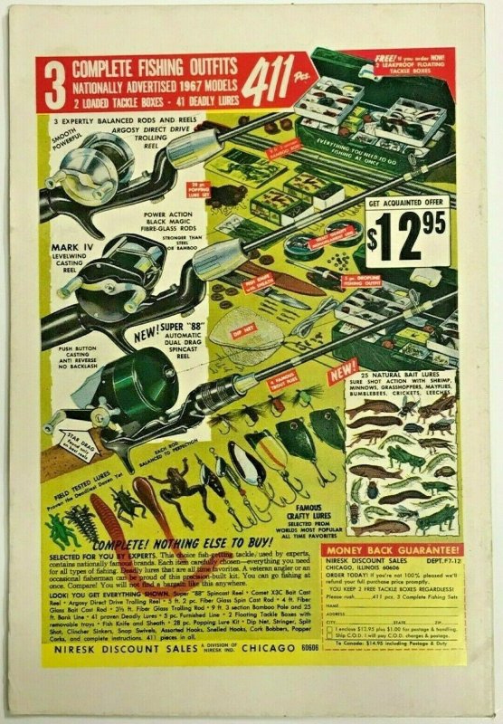 ADVENTURE INTO THE UNKNOWN#172 FN/VF 1967 ACG SILVER AGE COMICS 