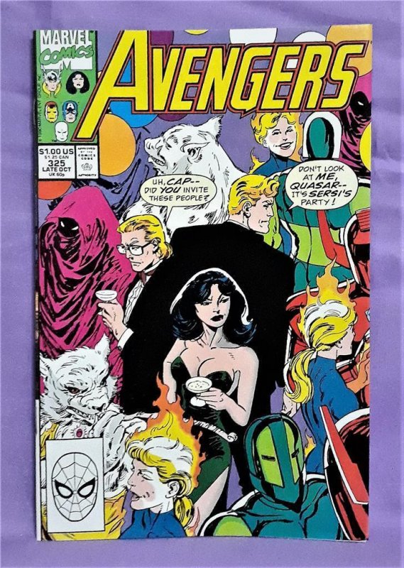 AVENGERS #323 - 332 1st Appearance Origin of RAGE (Marvel 1991) 