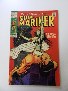 Sub-Mariner #9 (1969) VG- condition moisture damage