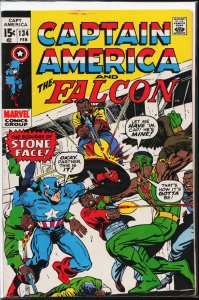 Captain America #134 (1971) Captain America and the Falcon [Key Issue]