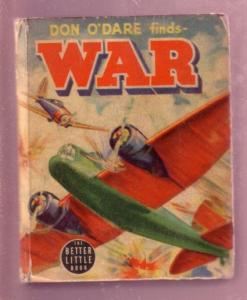 DON O'DARE FINDS WAR, ERWIN L. HESS, 1940 #1438 BLB-WW2 VG+