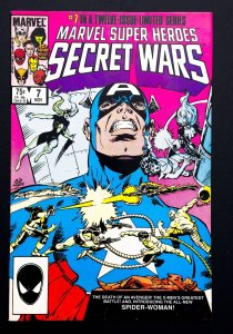 MSH Secret Wars #7 (1984) - [KEY] 1st App Spider-Woman (Julia Carpenter) - FN+