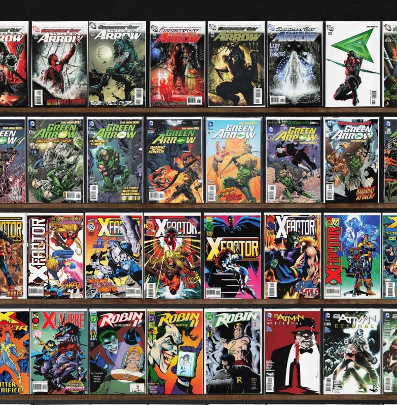 Huge Lot 150+ Comics with X-Factor, Green Arrow, Batman Eternal & More!