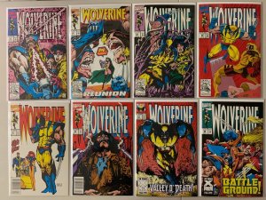 Wolverine comics lot #61-110 + 2 annuals 50 diff avg 6.0 (1992-97)