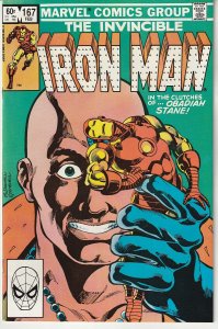 Iron Man #167 Direct Edition (1983)  Obadiah Stane !