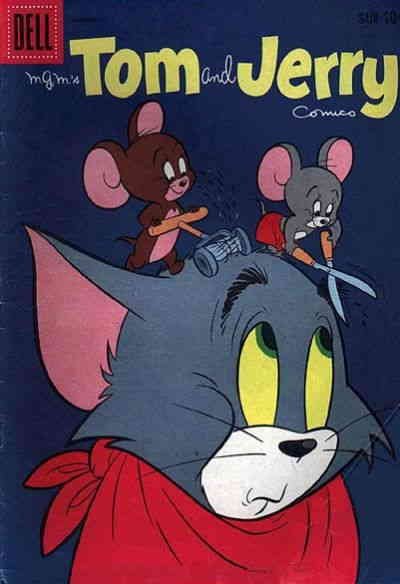 Tom And Jerry Comics #186 POOR ; Dell | low grade comic January 1960 MGM