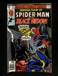 Marvel Team-up #82 Newsstand Variant Spider-Man Black Widow!