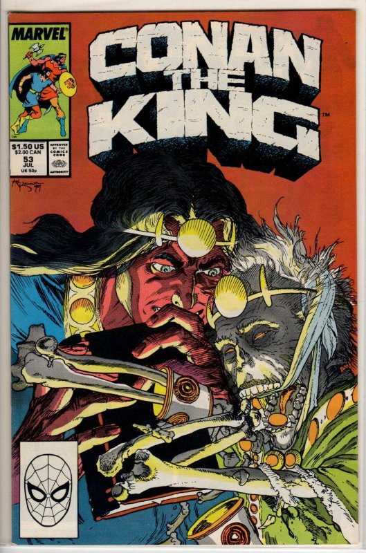 Conan the King #53 Direct Edition (1989) 9.2 NM-