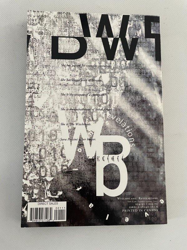 Witchblade Revelations Image Comics TPB Graphic Novel Comic Book 16 J257