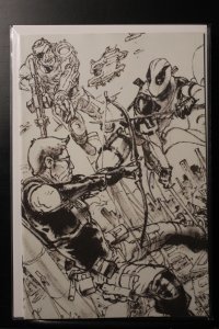 Civil War II #0 Jung Sketch Variant (2016)