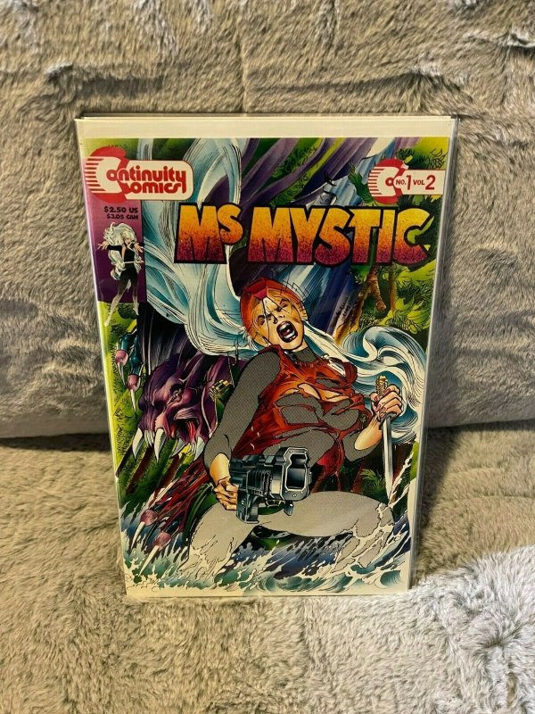 Lot of 4 Books MS MYSTIC Volume 2: #1-4 Continuity Comics 