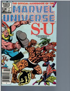 Official Handbook of Marvel Universe #11 (1983)