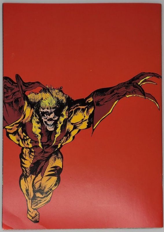 Sabretooth 1 Marvel 1993 FN- 1st  Solo Series Die Cut Painted Cover Wolverine