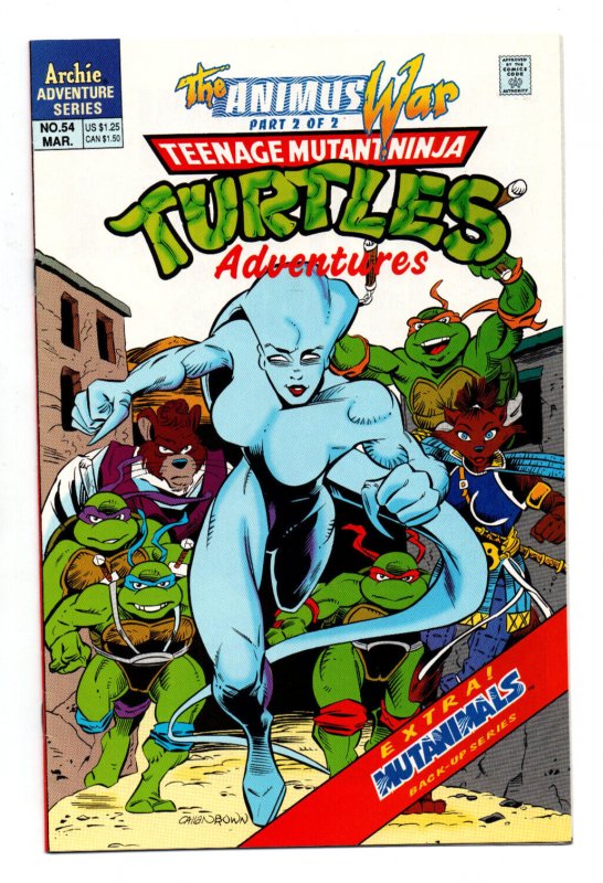 Teenage Mutant Ninja Turtles Adventures (1989 series) #54, NM- (Actual  scan) | Comic Books - Modern Age, Archie Comics, Superhero