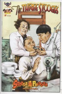 The THREE STOOGES #1, NM, 2016, Moe, Stooge-A-Palooza, LaRocque cv