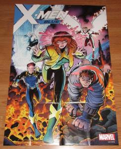 X-Men Blue Folded Promo Poster - Jean Grey / Cyclops / Marvel (24 x 36) - New!