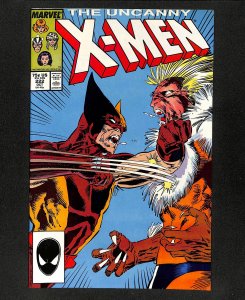 Uncanny X-Men #222 Wolverine vs Sabertooth!