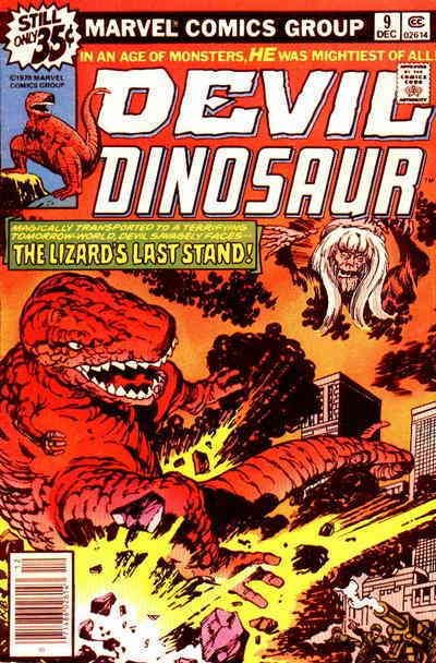 Devil Dinosaur #9 GD ; Marvel | low grade comic Jack Kirby | Comic ...