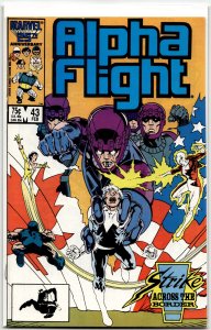 Alpha Flight #43 (1987) Alpha Flight