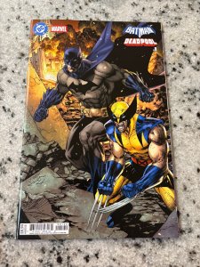 Batman Deadpool # 1 NM Variant Cover Marvel DC Comic Book 9 J436