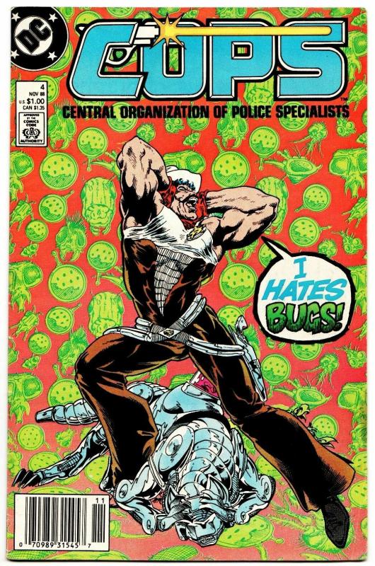 Cops #4 (DC, 1988) VG