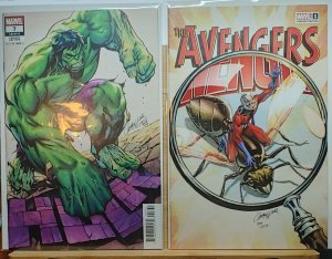 J Scott Campbell Set Hulk 7 All Out Avengers 1 (2022)