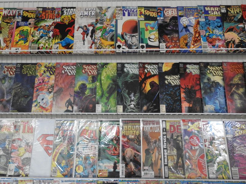 Huge Lot 160+ Comics W/ Swamp Thing, X-Men, Dr. Strange+ Avg VF- Condition!