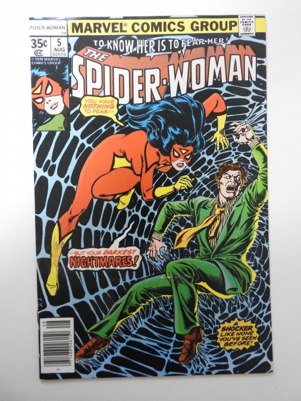 Spider-Woman #5  (1978) VF Condition!