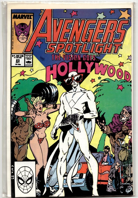 Avengers Spotlight #23 (1989) The Vision