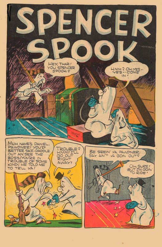 GIGGLE COMICS #36 (Nov-Dec 1946) VG+ Dan Gordon Superkatt Cover! Hultgren, Karp!