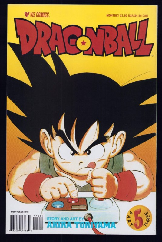 Dragon Ball Part Three #5 - Story + Art by Akira Toriyama. Manga (7/7.5) 2000