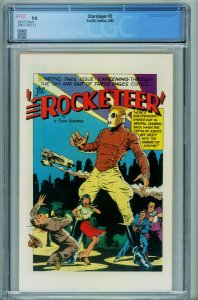 Starslayer #2 CGC 9.8 1st appearance ROCKETEER-DAVE STEVENS-3961792016