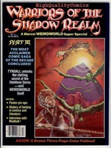 MARVEL COMICS SUPER SPECIAL #13, WeirdWorld, VF, 1977, Shadow Realm