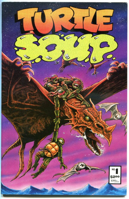 TURTLE SOUP #1, VF, 1987, Teenage Mutant Ninja Turtles, more TMNT in store