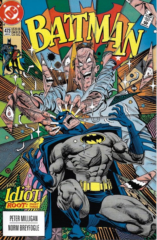 Batman #473a (1992) Direct Edition