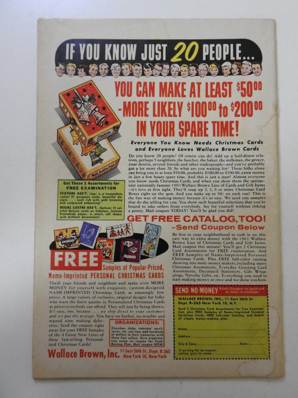 Superman #148 (1961) VG- Condition moisture stain