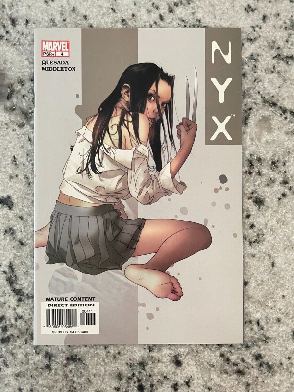 Nyx (Marvel Comics)  Marvel comics, Marvel, Comics