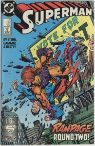 Superman #24 (1987) - 8.0 VF *Power Politics*