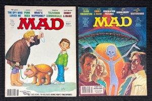 1978 MAD Magazine #199 & 200 (Grade VG/VG+) Donny & Marie / Punk Rock LOT of 2