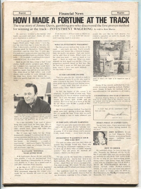 Ben Strong Wrestling September 1975 Andre The Giant Buddy Rogers