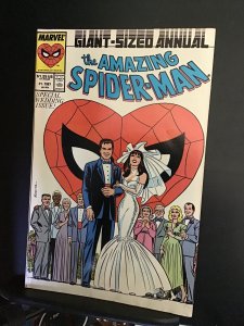 The Amazing Spider-Man Annual #21 (1987) Wedding key! affordable grade VG Wow!