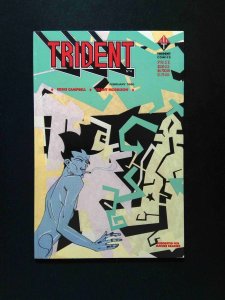 Trident #4  TRIDENT Comics 1990 VF+