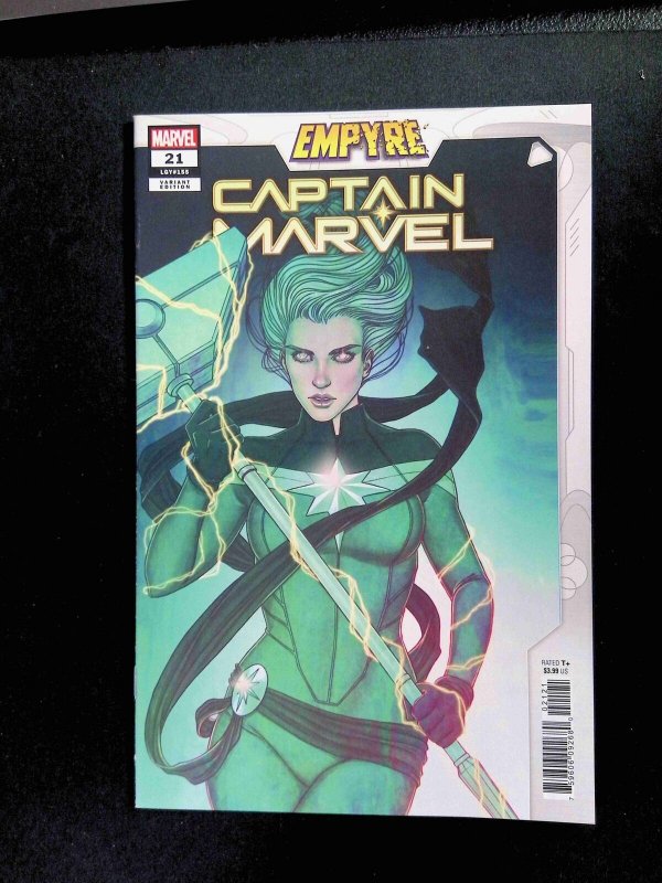 Captain Marvel #21B  Marvel Comics 2020 NM  Frison Variant