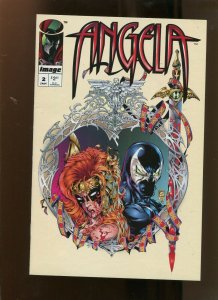 ANGELA #2 (9.2) IMAGE COMICS! 1995