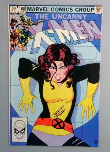 Uncanny X-Men #168 VF 1st Madelyn Pryor Marvel 1983 TW1