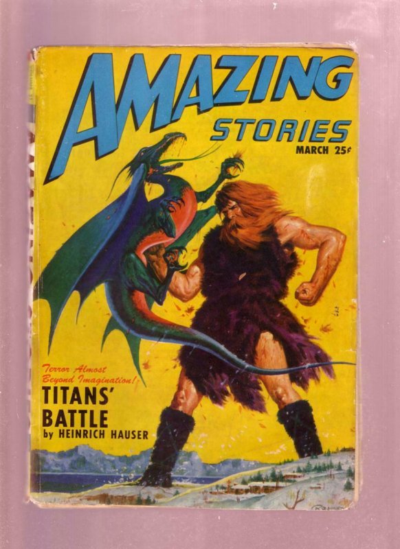 AMAZING STORIES MARCH 1947  PULP P