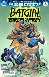 Batgirl & The Birds of Prey #3 2016 Paquette Cover 9.0 (our highest grade)
