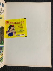 1987 Fall SNOW WHITE Golden Anniversary Magazine FN+ 6.5 Walt Disney with Poster