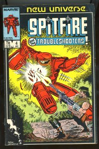 Spitfire and the Troubleshooters #4 (1987) Spitfire